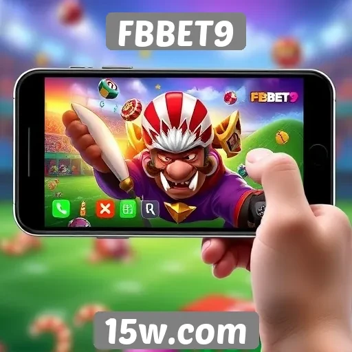 Experiência de jogo em dispositivos móveis no FBBET9